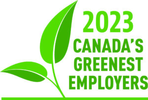 2023 Canada's Greenest Employers badge